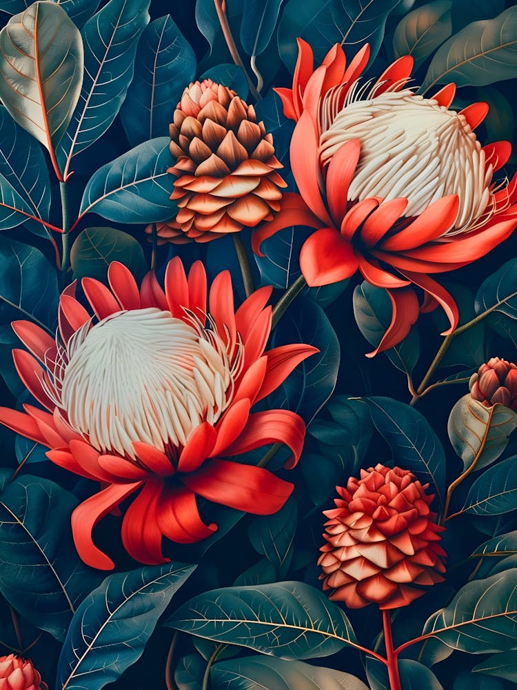 Of Red Flowers