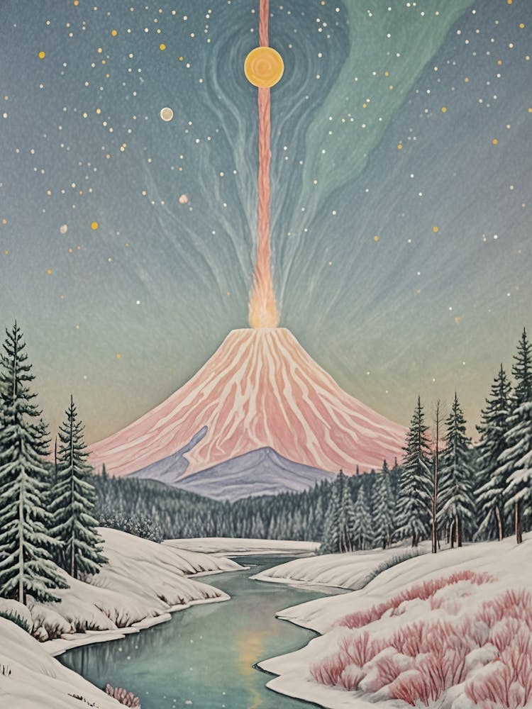 Winter Volcano no2