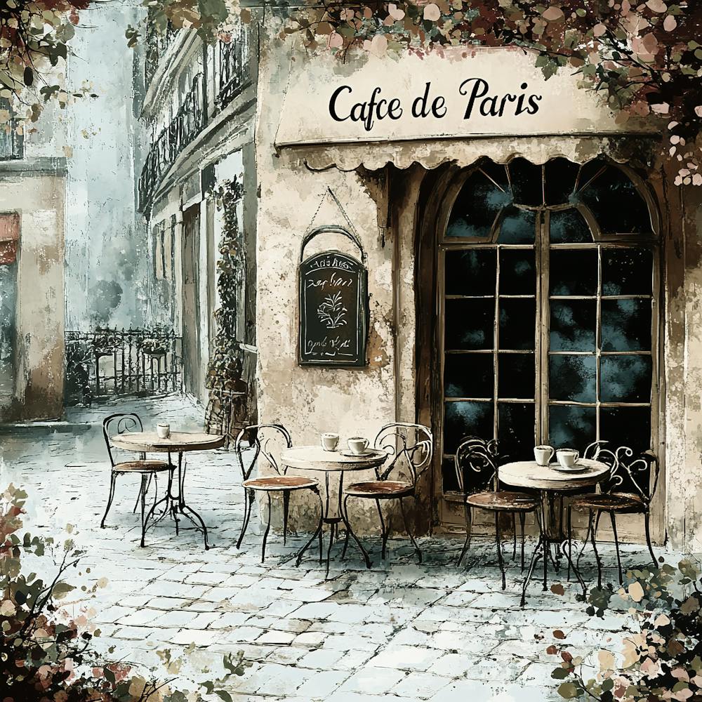 Cozy Parisian Café 2