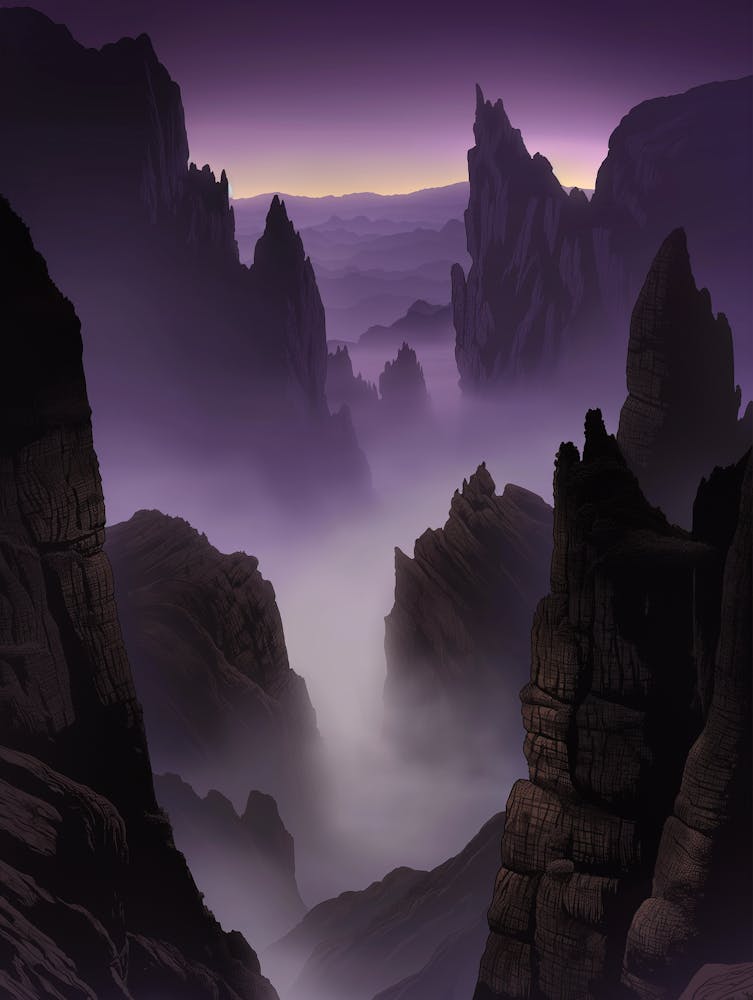 Paysage Montagneux 1