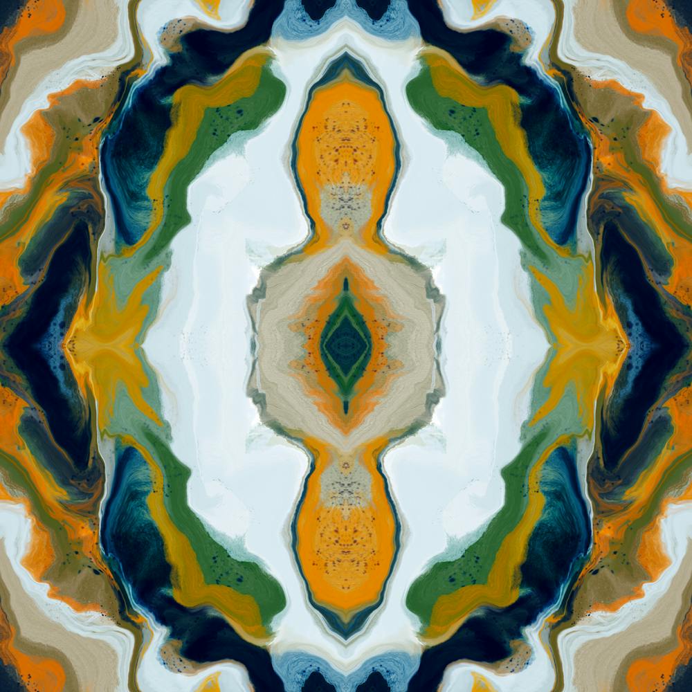 Yellow Abstract Painting 1