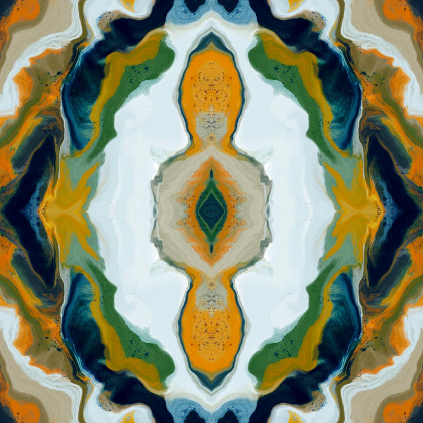 Yellow Abstract Painting 1