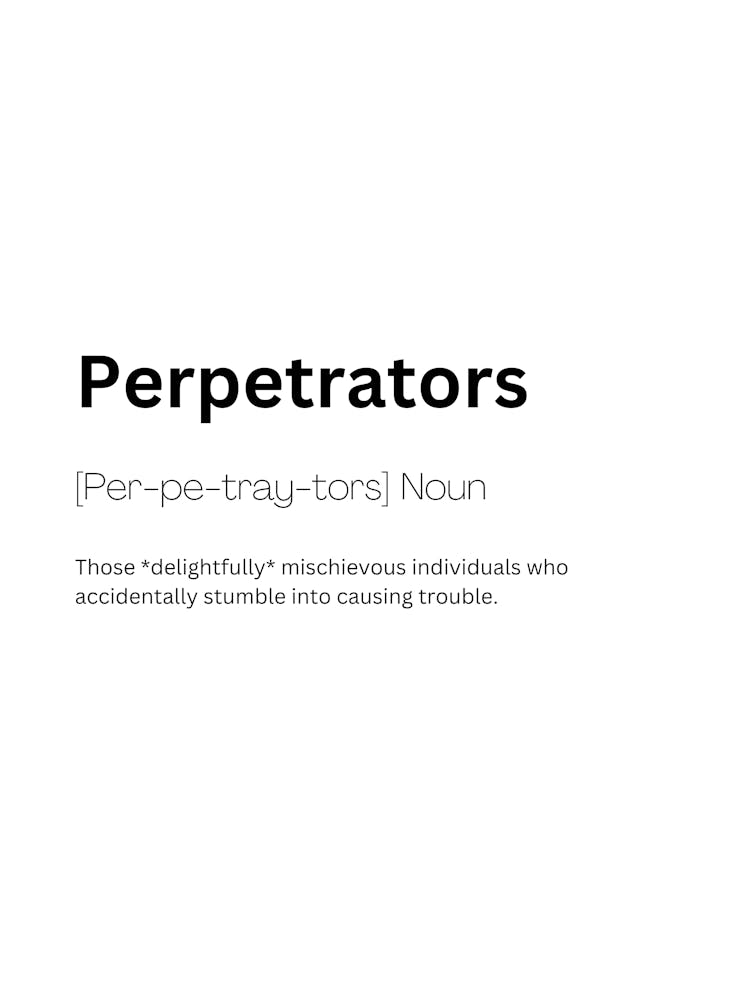Perpetrators Definition Meaning