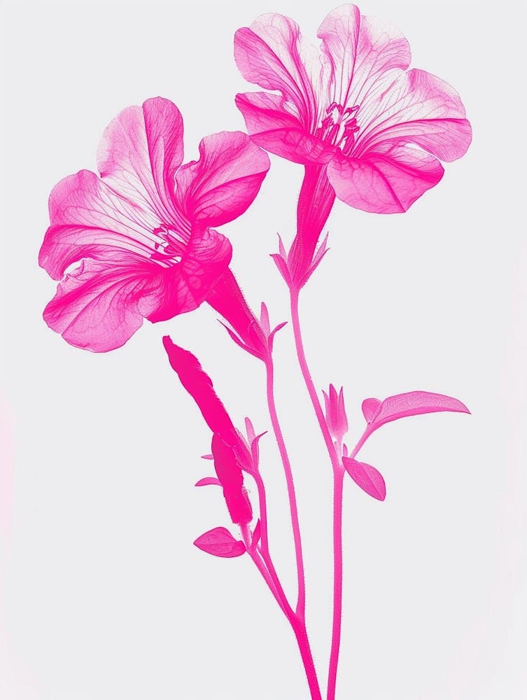 Hot Pink Petunia