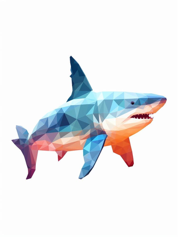 Minimalist Shark Shape 5