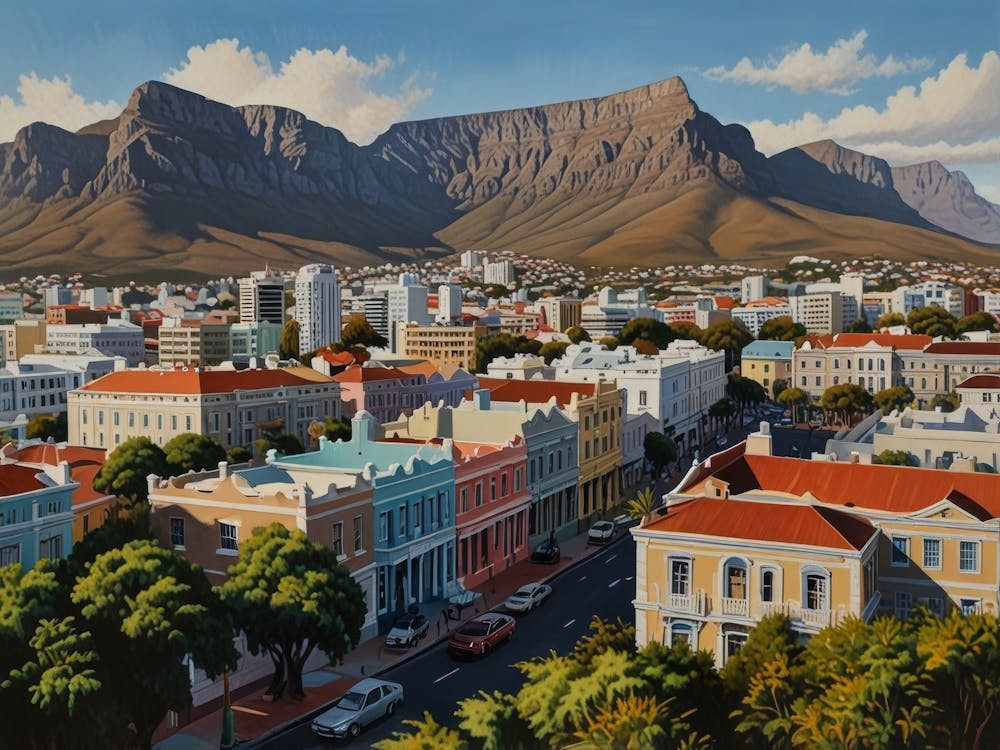 Table Mountain art
