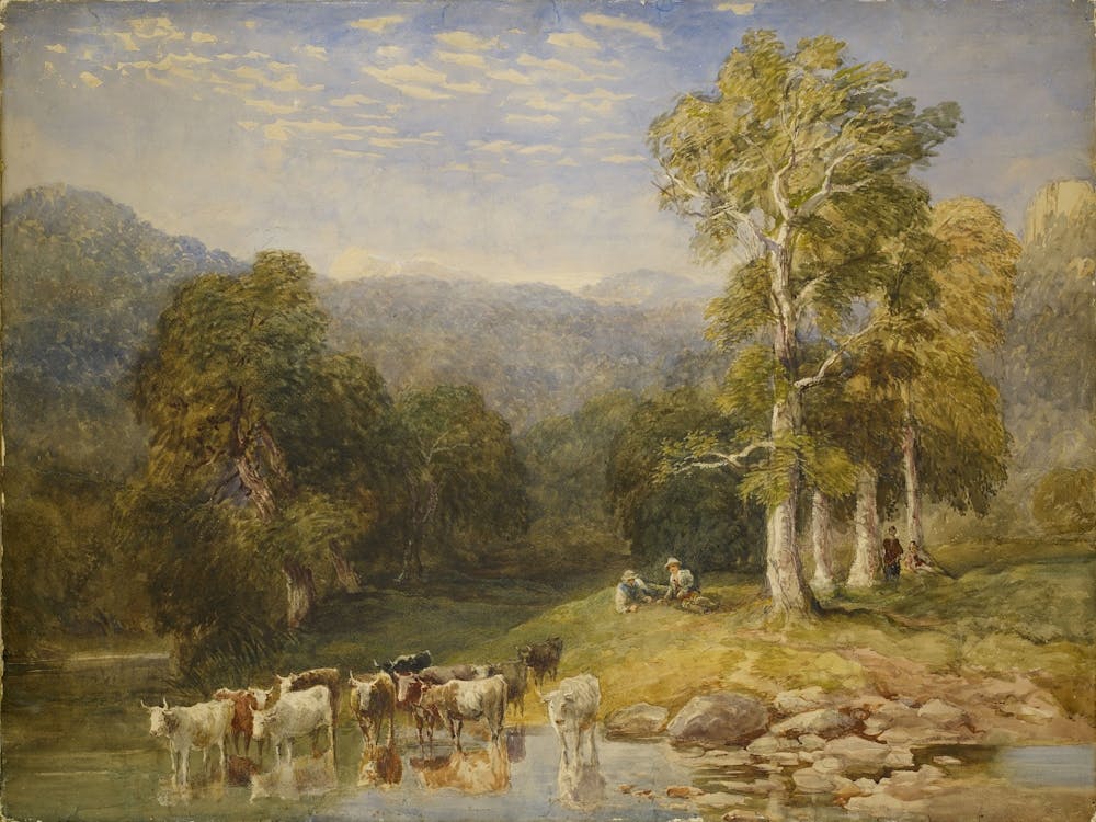 Junction Of The Llugwy And Conway, David Cox