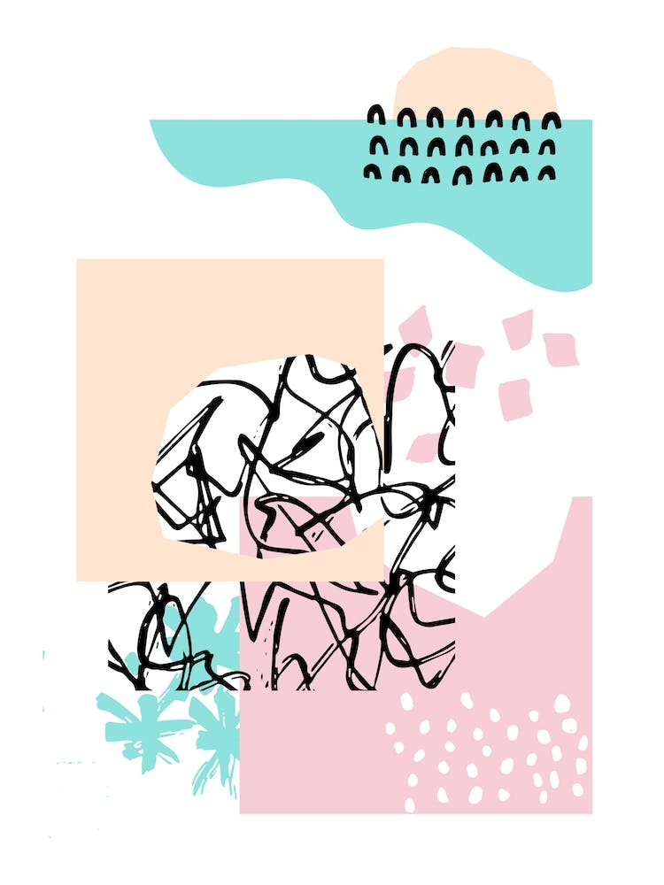 Peachy Abstract