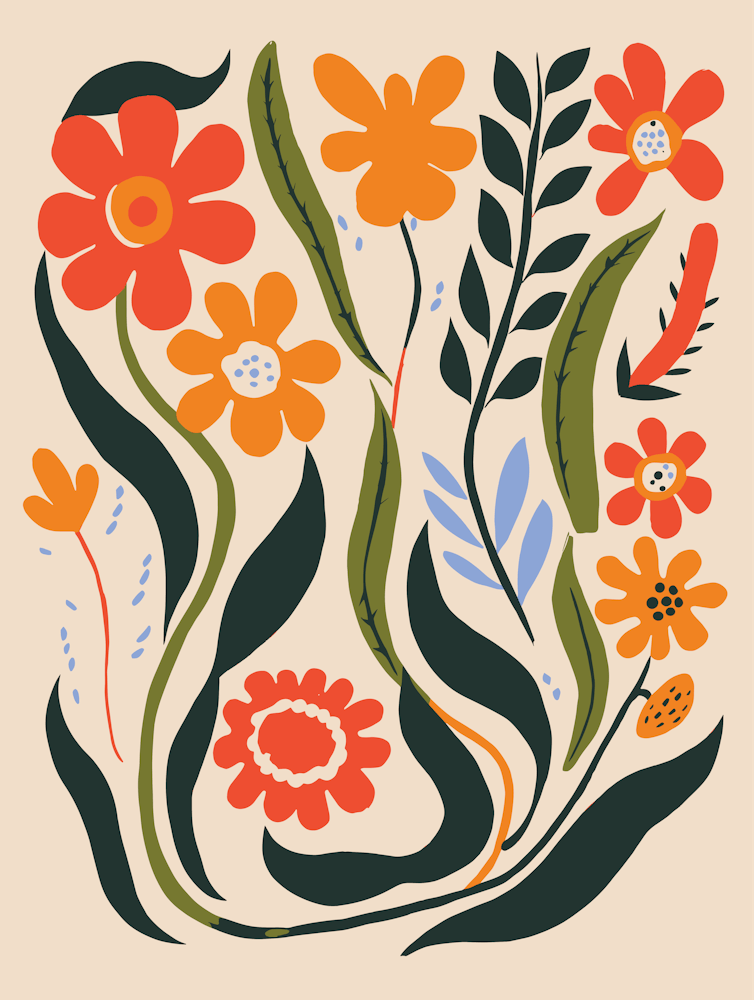 Flowers In The Garden 4