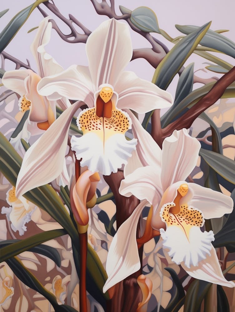 Orchid 1 Flower Painting