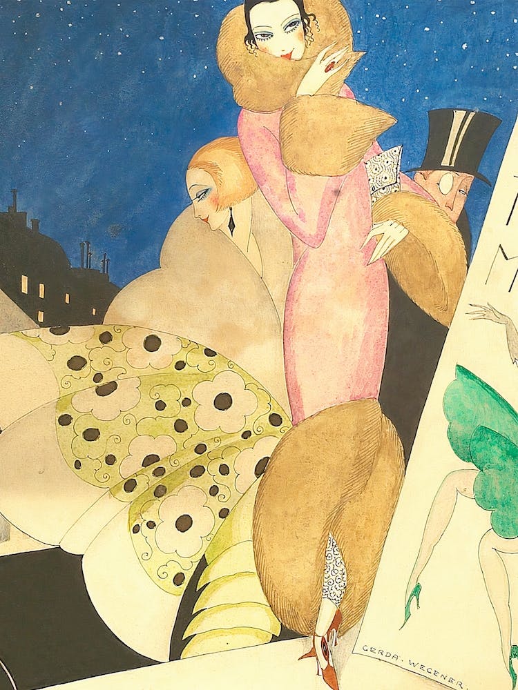 La Première, Gerda Wegener