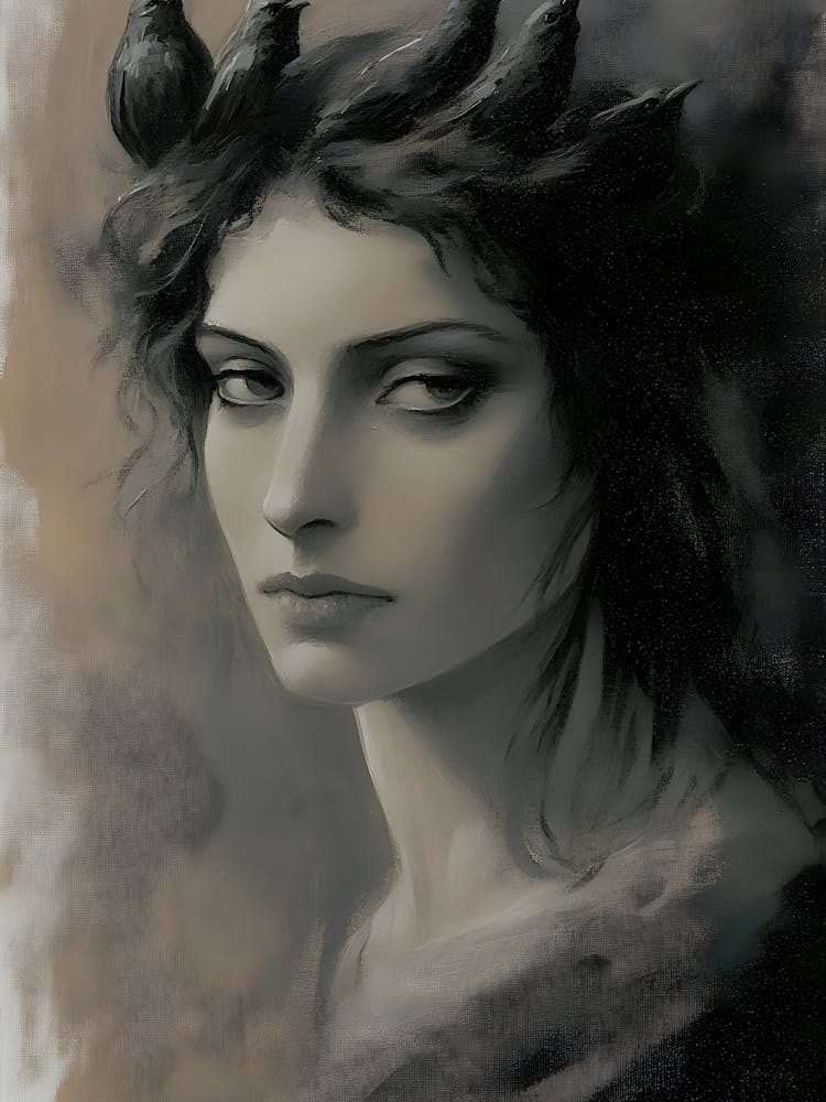 Dark Gothic Aphrodite