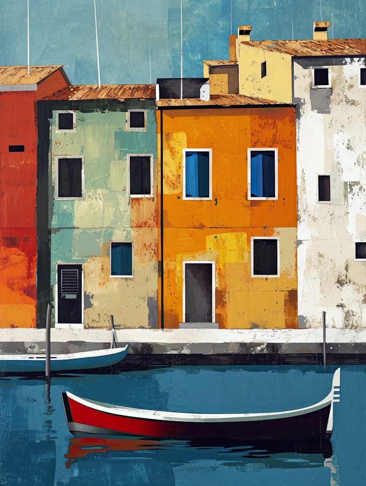 Venetian Vistas: Homes by the Canals, Italy