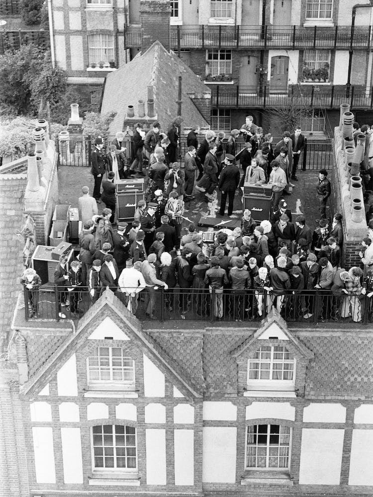 Punk Rockers On The Roof Of Beaufort Market, 1978