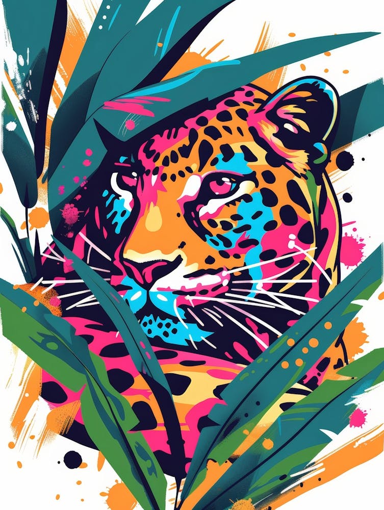 Leopard In The Jungle 34