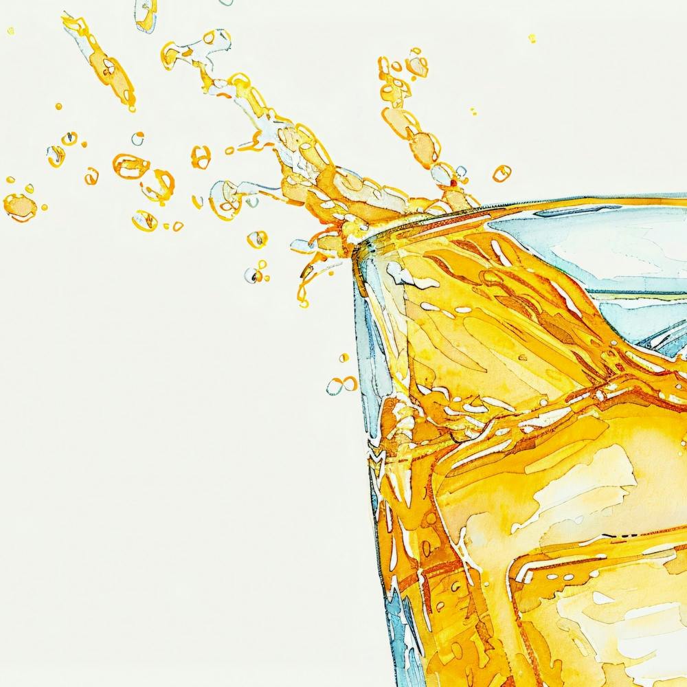 Glass Of Orange Juice