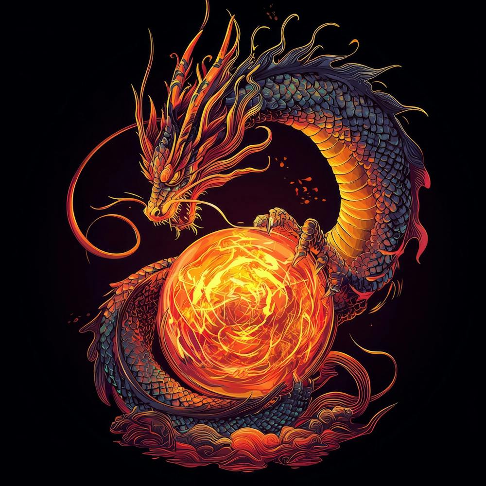 Fire Dragon art