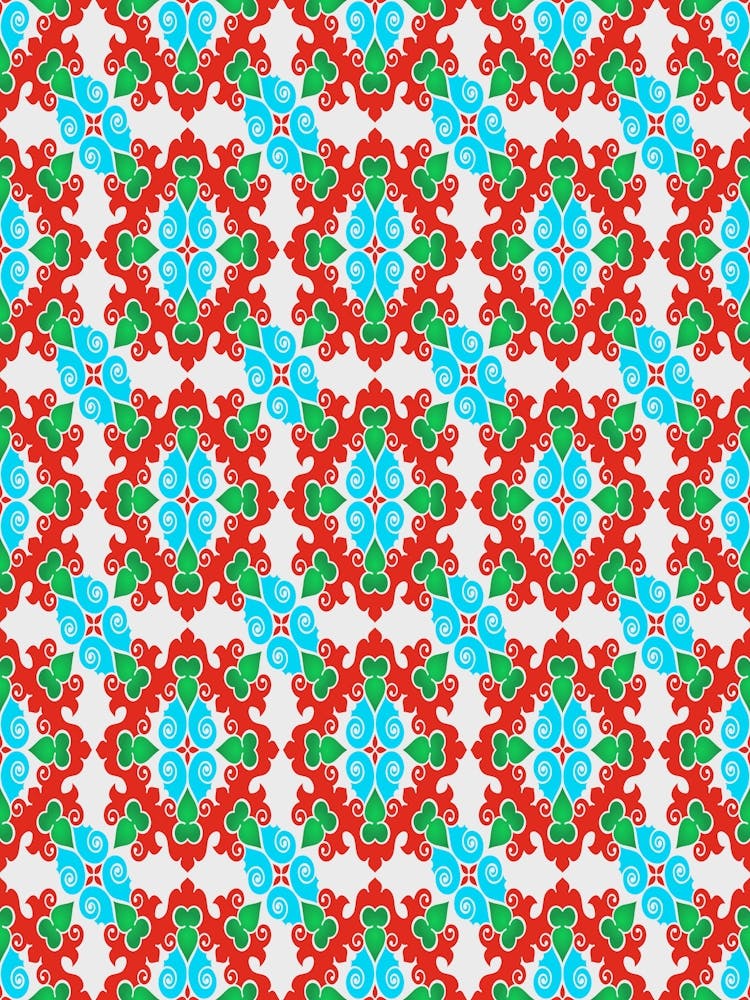 Seamless Pattern - Iznik — Turkish pattern 1