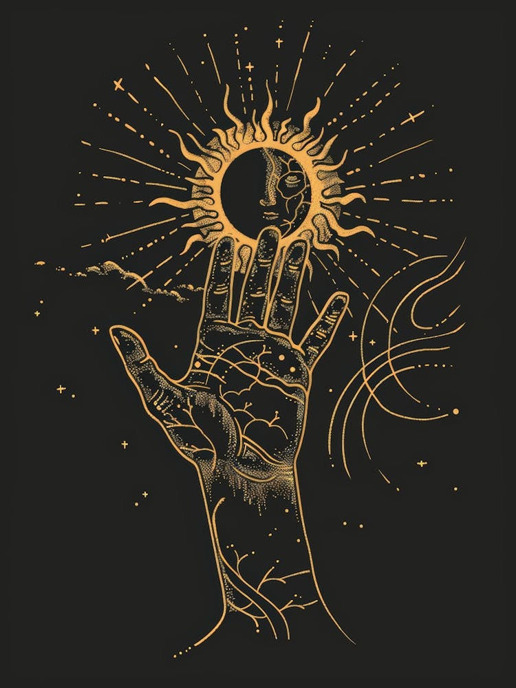 Astrology Hand 1