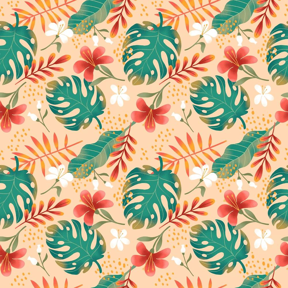 Tropical Summer Square