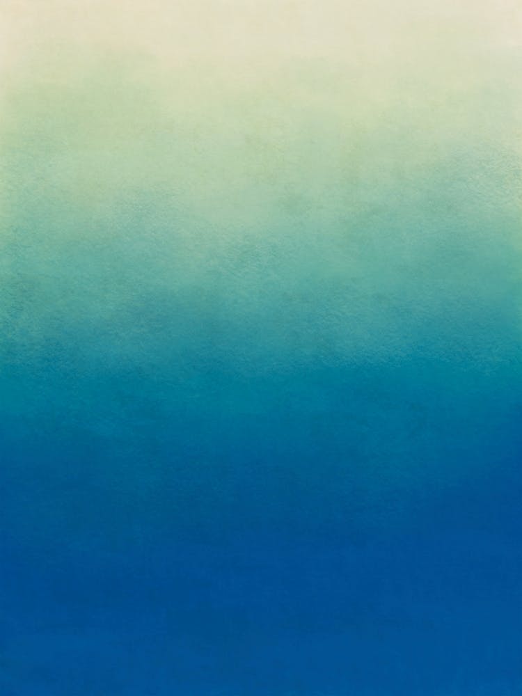 Blue And Green Ombre