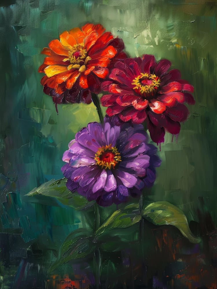 Zinnias 9