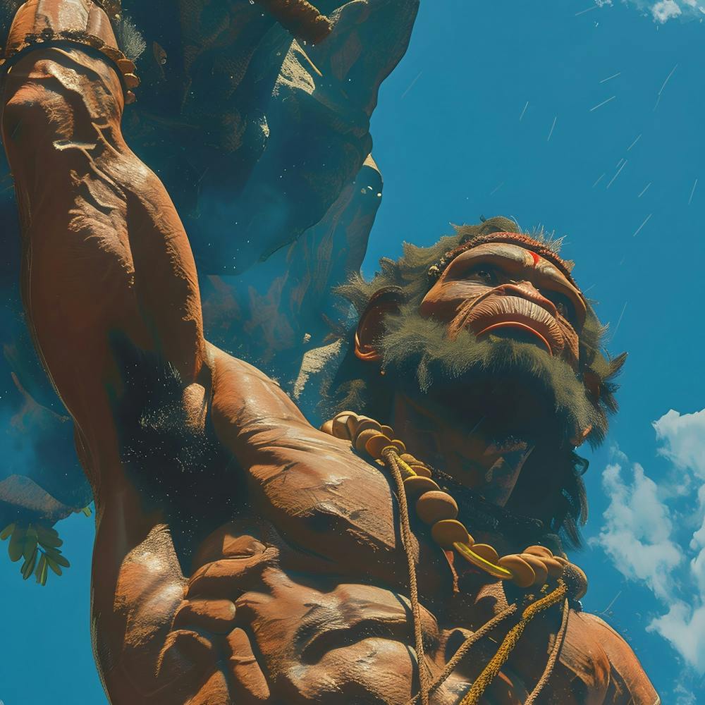 Hanuman Hindu-Gott