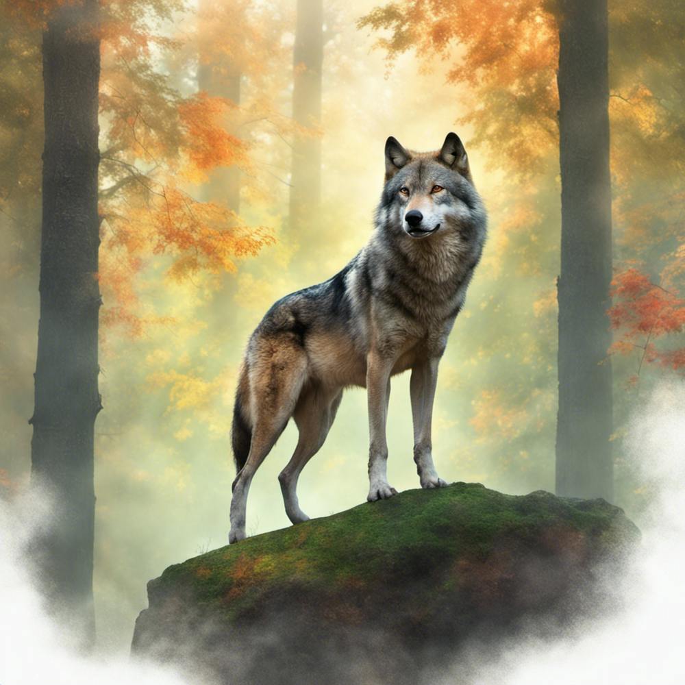 485620 An Attractive And Dramatic Portrait Of A Wild Wolf Xl 1024 V1 0