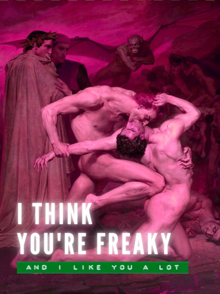 I Think You'Re Freaky Altered Art
