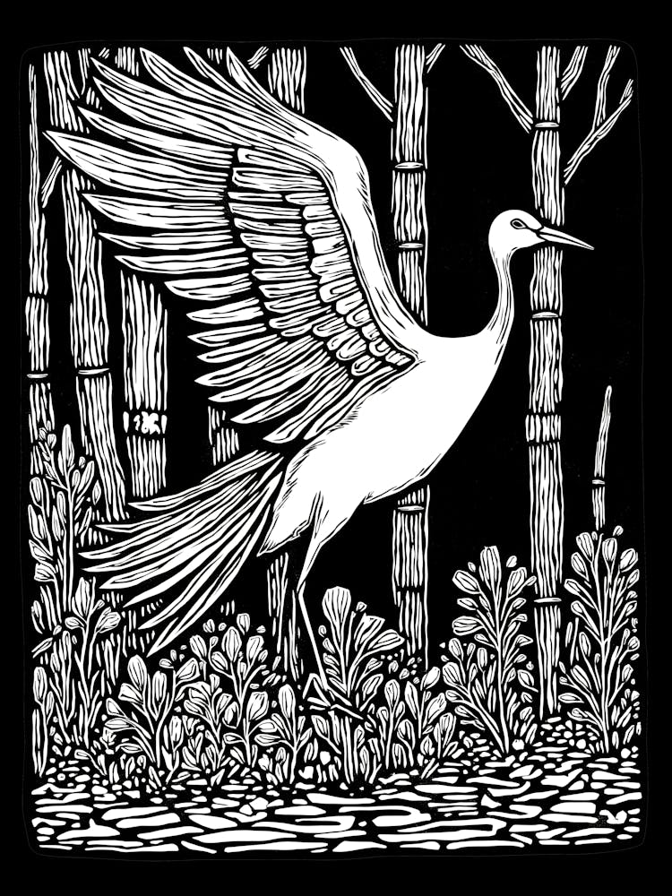Bird In The Woods