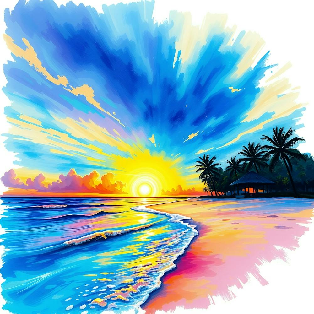 Sunset On The Beach 19