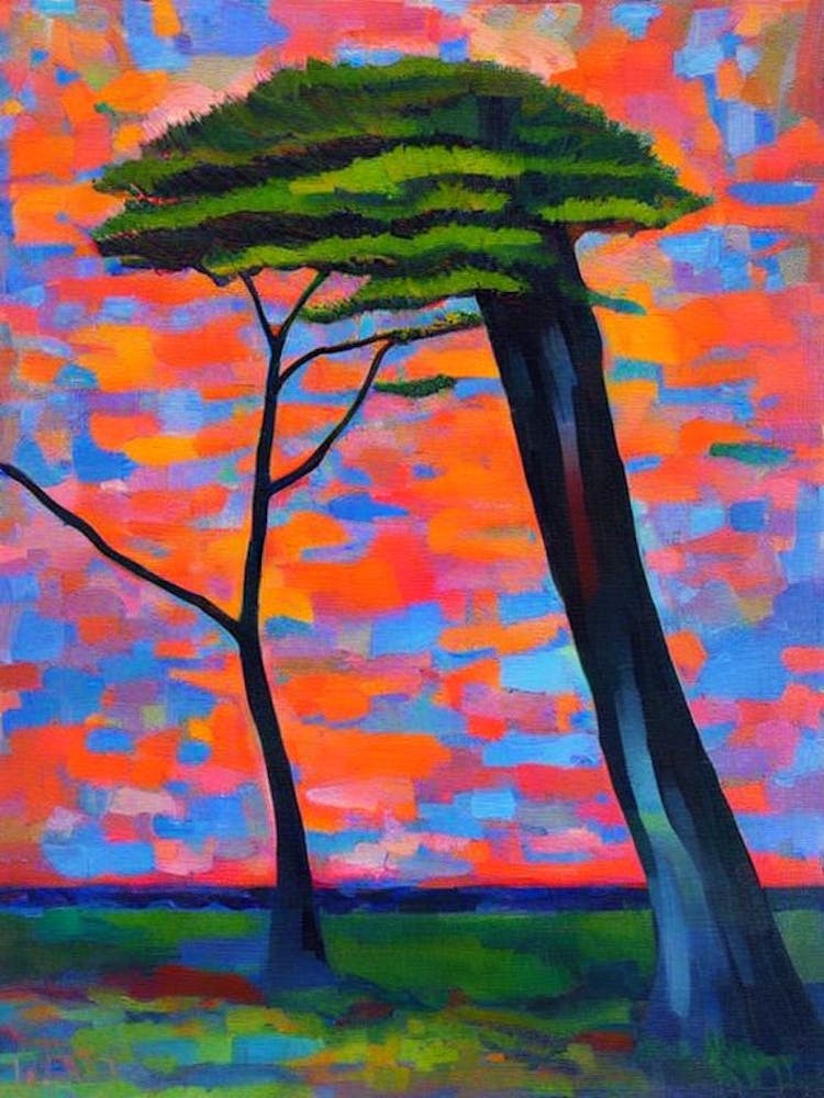 Baldcypress Tree Cubist 1