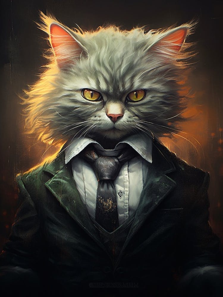 Gangster Cat Laperm 2