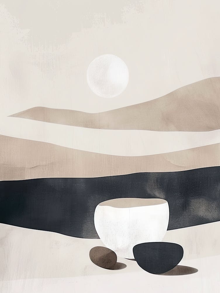 Dunes Of Peace Minimalist Style
