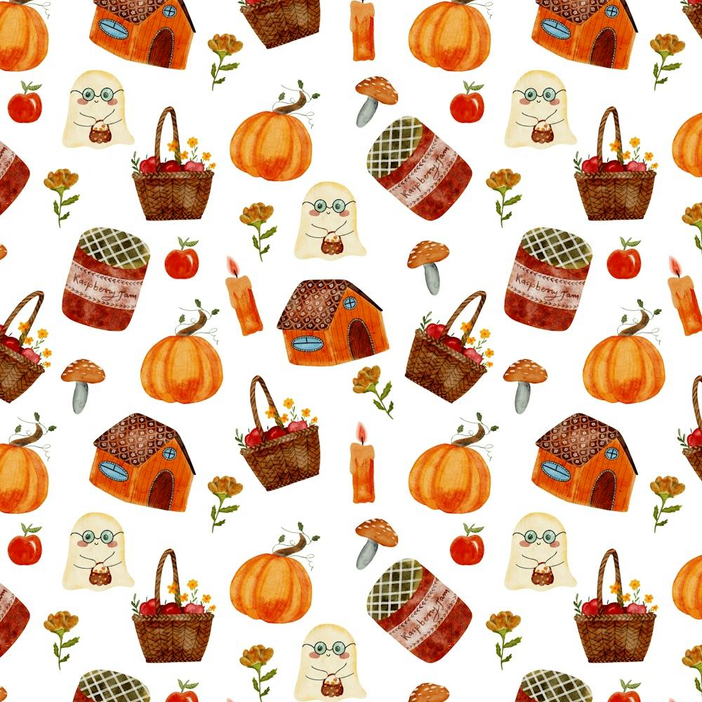 Autumn cozy elements