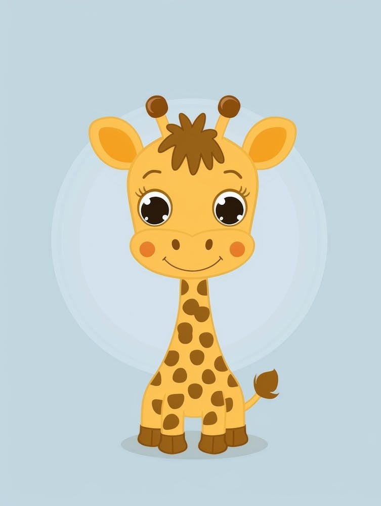Cartoon Giraffe 2