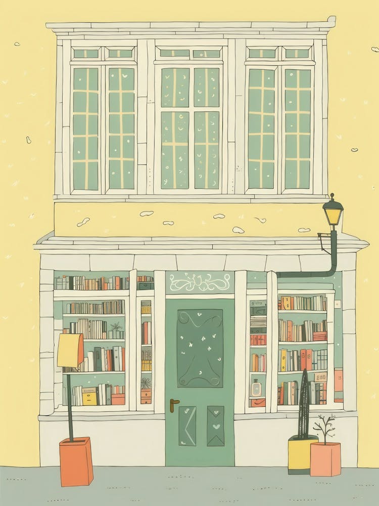 Portugal The Book Nook Pastel Colours 3