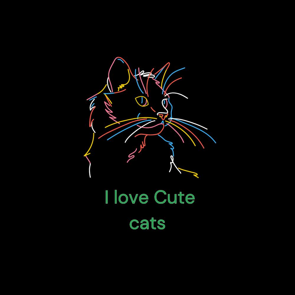 I Love Cute Cats