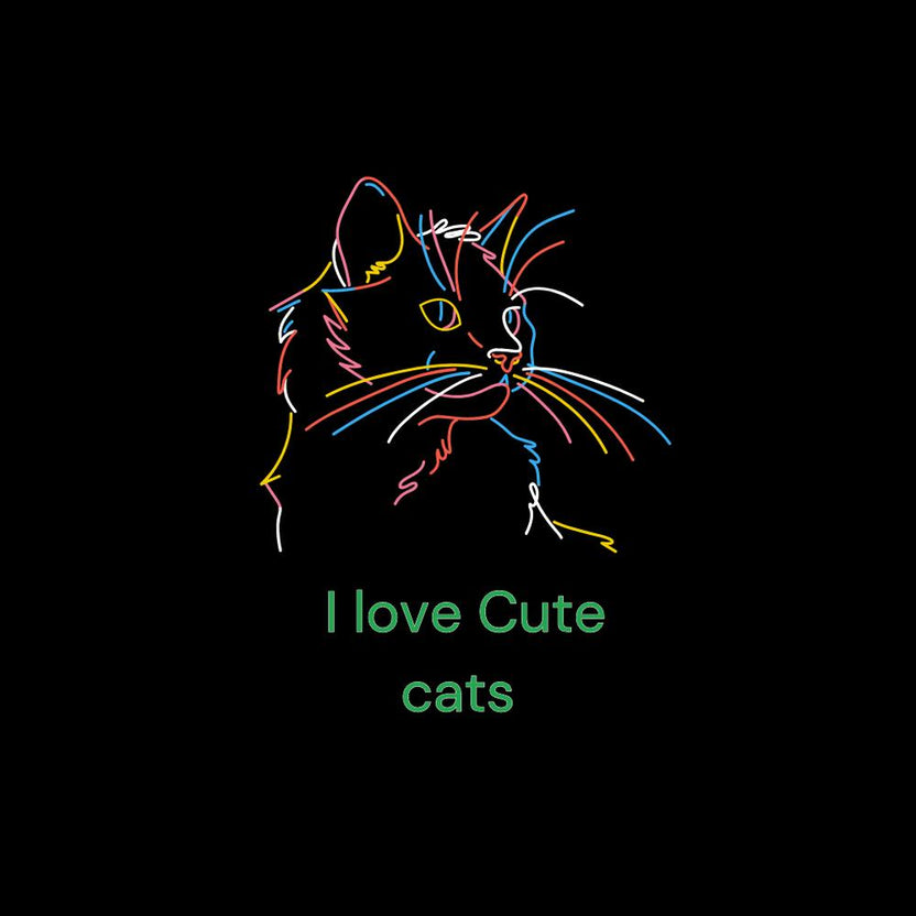 I Love Cute Cats