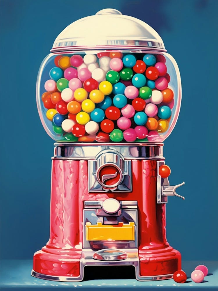 Gumball Machine Vintage Photography Style 3