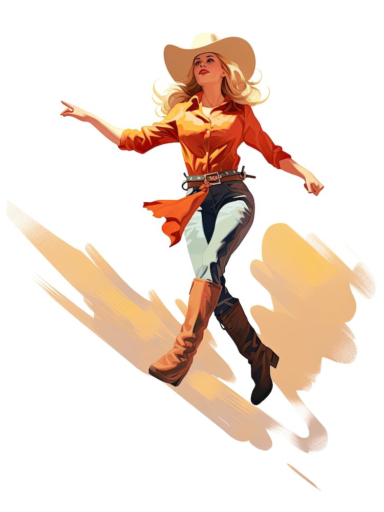 50 S Style Cowgirl 2