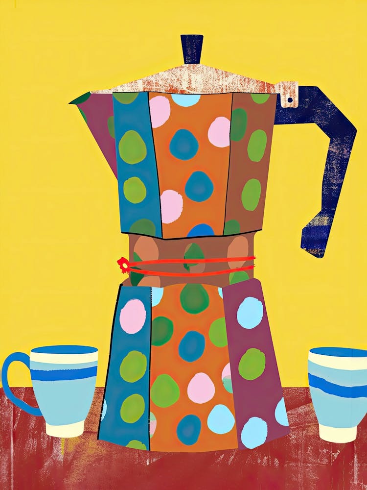 Espresso Maker Machine Coffee Colours Kitchen