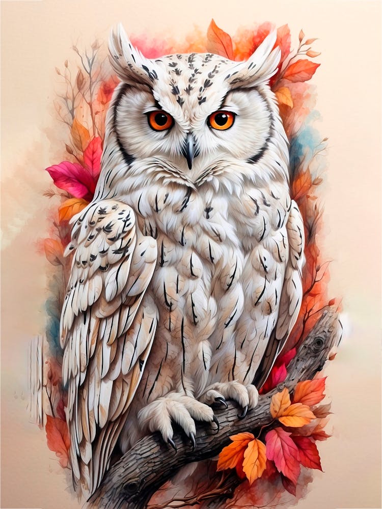 Owl Painting