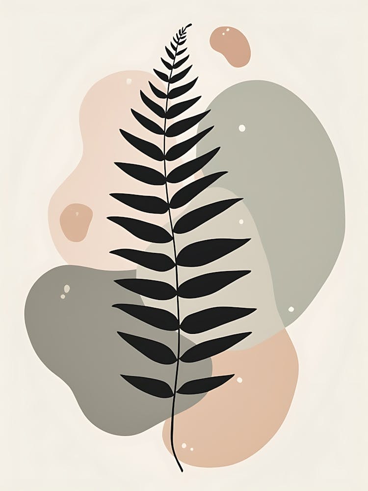 Delicate Floral Serenity in Muted Tones