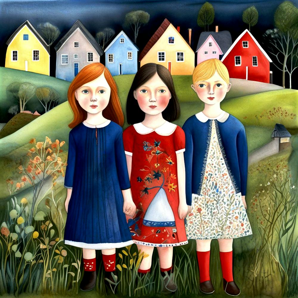 Folk Art Children