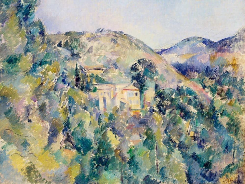 View Of The Domaine Saint Joseph, Paul Cézanne