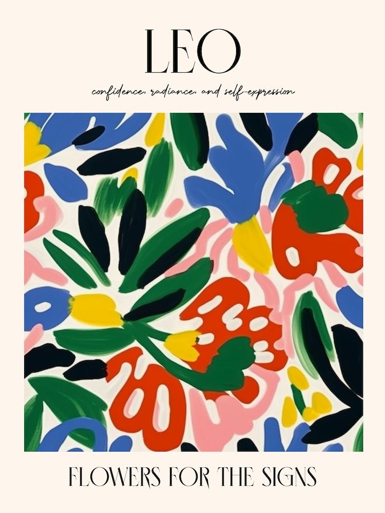 Flowers For The Signs Leo 2 Zodiac Sign