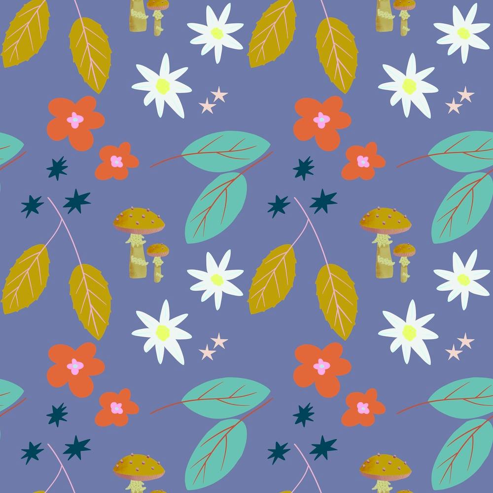 Autumn Leaves Fabric