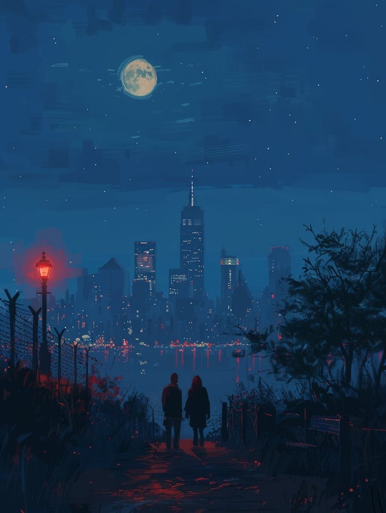 Night In New York City
