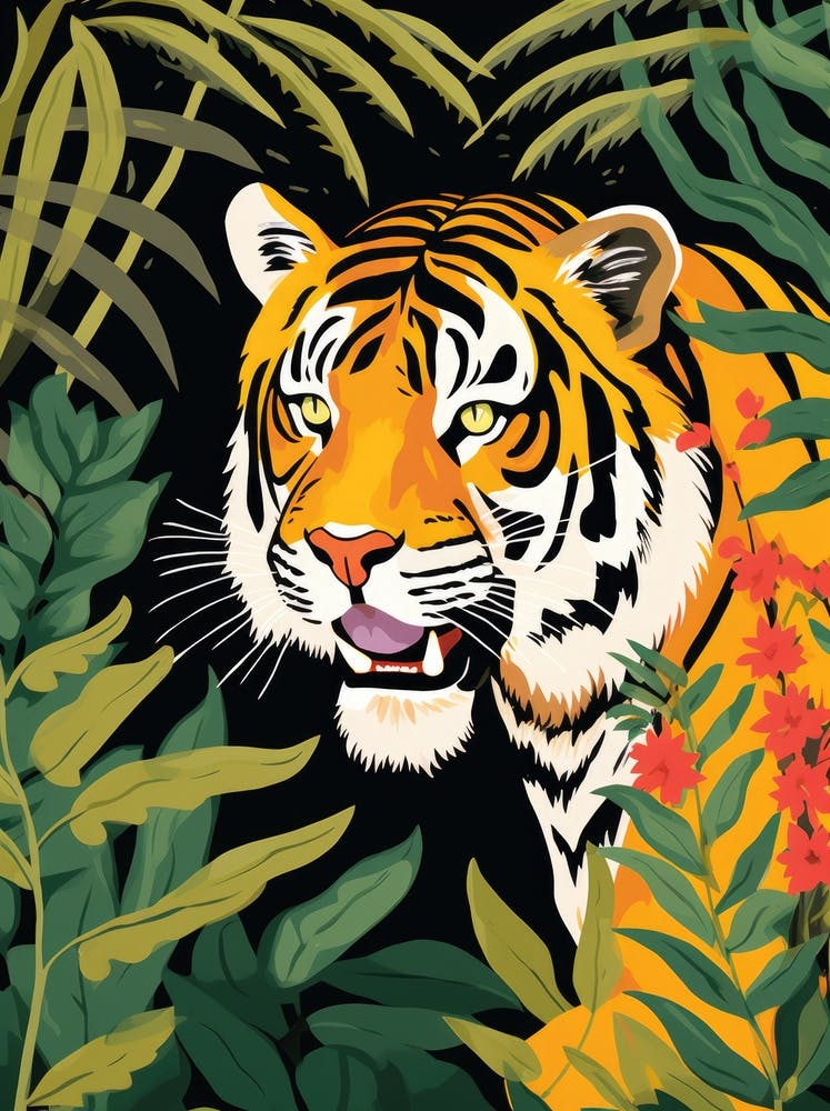 Tiger In The Jungle 25